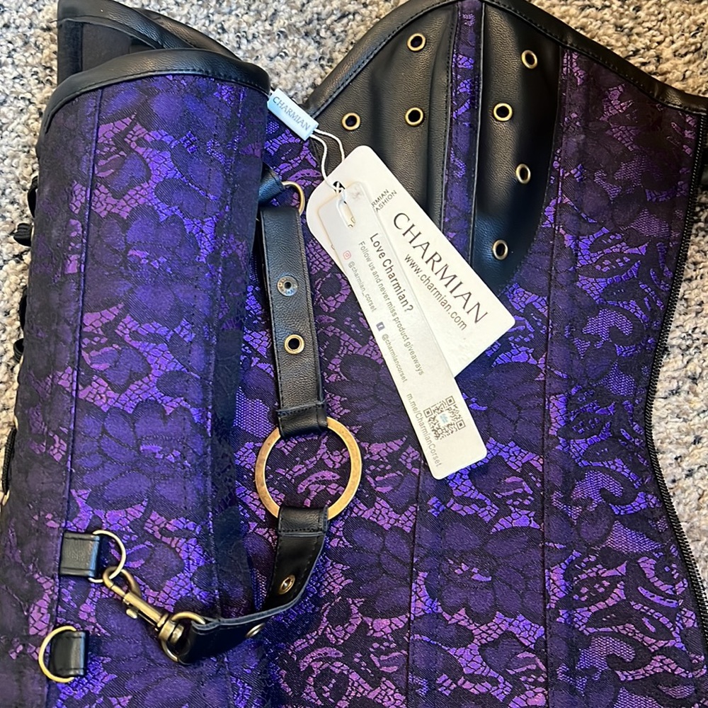 NWT Charmian corset. Size Medium. Adjustable - Picture 7 of 9
